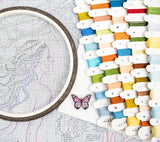 Kit de Punto de Cruz LetiStitch L9981 Mermaid Dreams – Sirena Fantasía en Aida 16