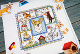 Cross Stitch Kit "Sampler. Puppy Joy" MP Studia SNV-895 – Puppy Fun