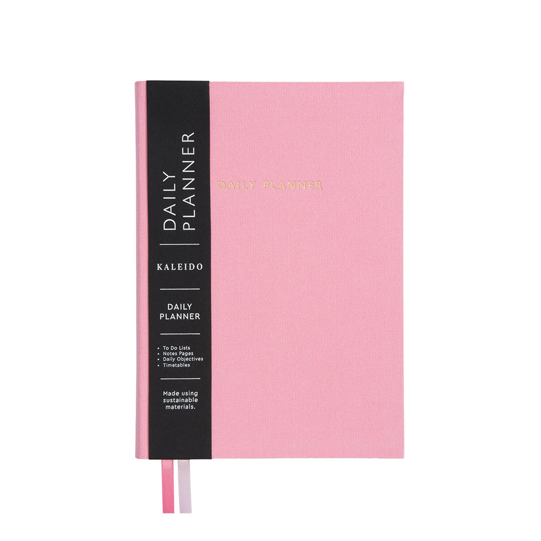 Planificador Diario Pink Fabric (A5)(12752)