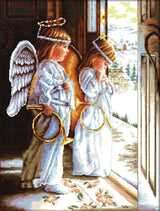 AH-001 Angels - Cross Stitch Kit - Abris Art