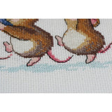 AH-044 In a Hurry to Congratulate - Cross Stitch Kit - Abris Art