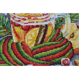 AH-047 A Winter Tea - Cross Stitch Kit - Abris Art