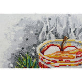 AH-047 A Winter Tea - Cross Stitch Kit - Abris Art