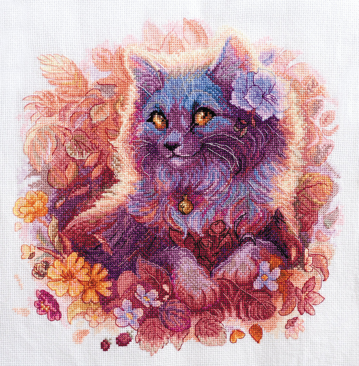 AH-066 Soft Paws - Cross Stitch Kit - Abris Art