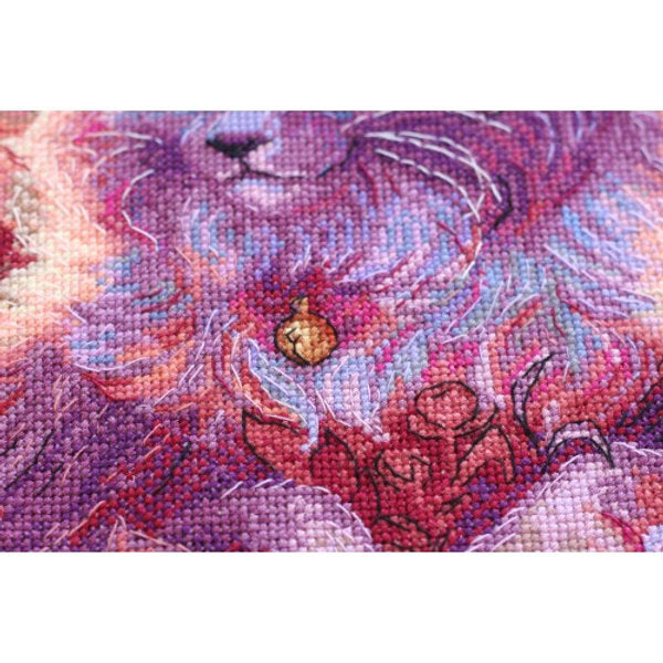 AH-066 Soft Paws - Cross Stitch Kit - Abris Art