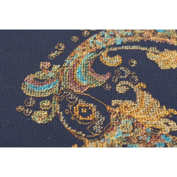 AH-070 Pesci d’Oro - Kit per Punto Croce - Abris Art