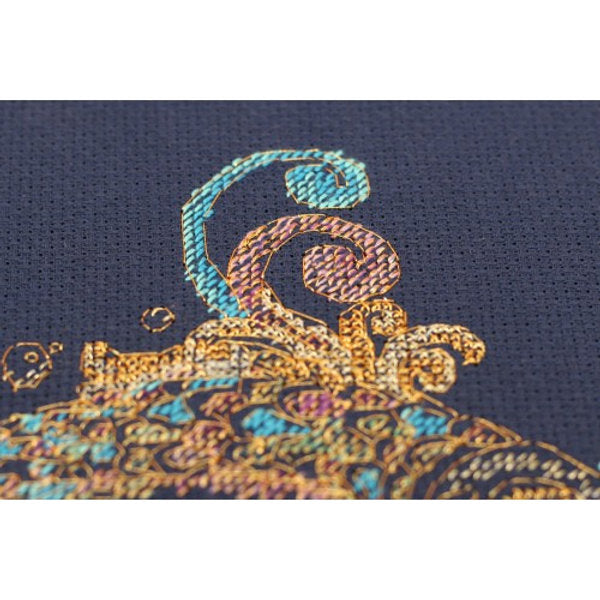 AH-070 Pesci d’Oro - Kit per Punto Croce - Abris Art