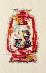 AH-088 October Heat - Cross Stitch Kit - Abris Art