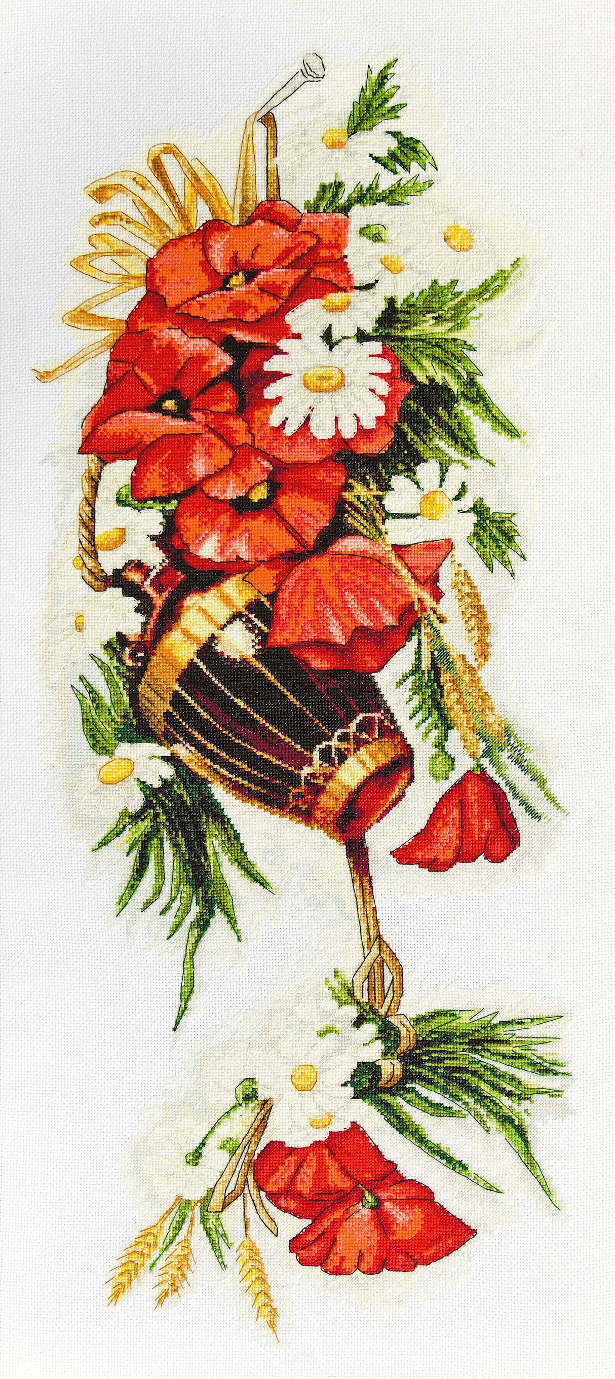 AH-160 Field Flowers - Cross Stitch Kit - Abris Art