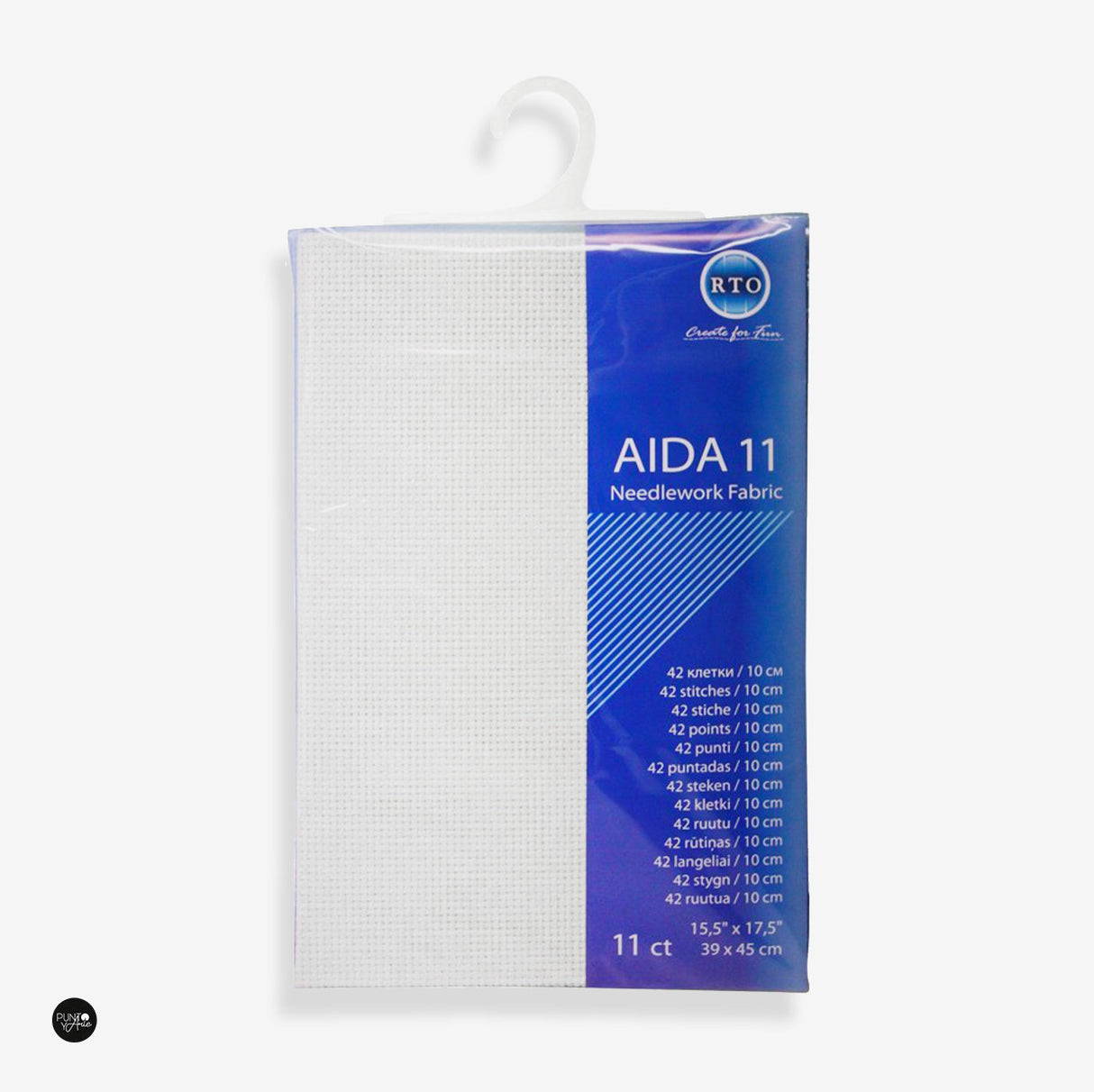 Aida cloth 11 count. / Off white - RTO AIDA11-101