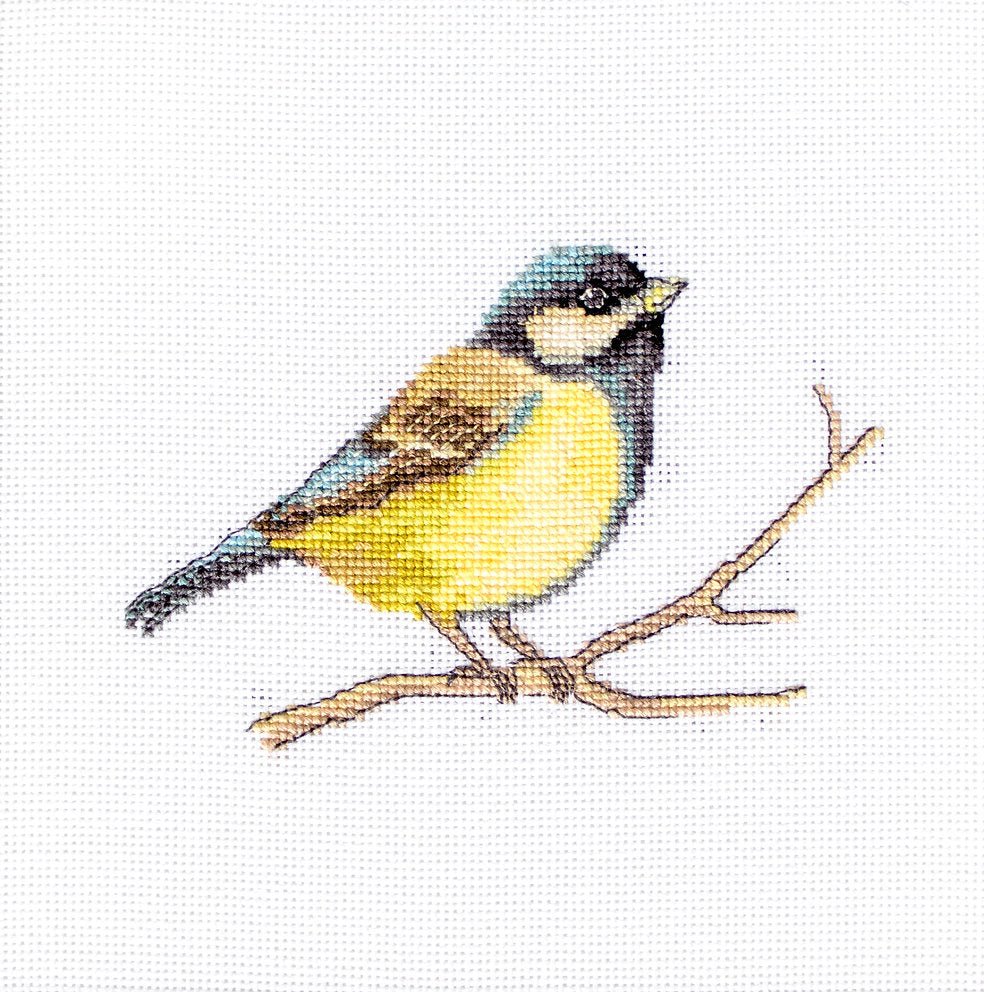 B1155 Great tit - Luca-S Cross Stitch Kit