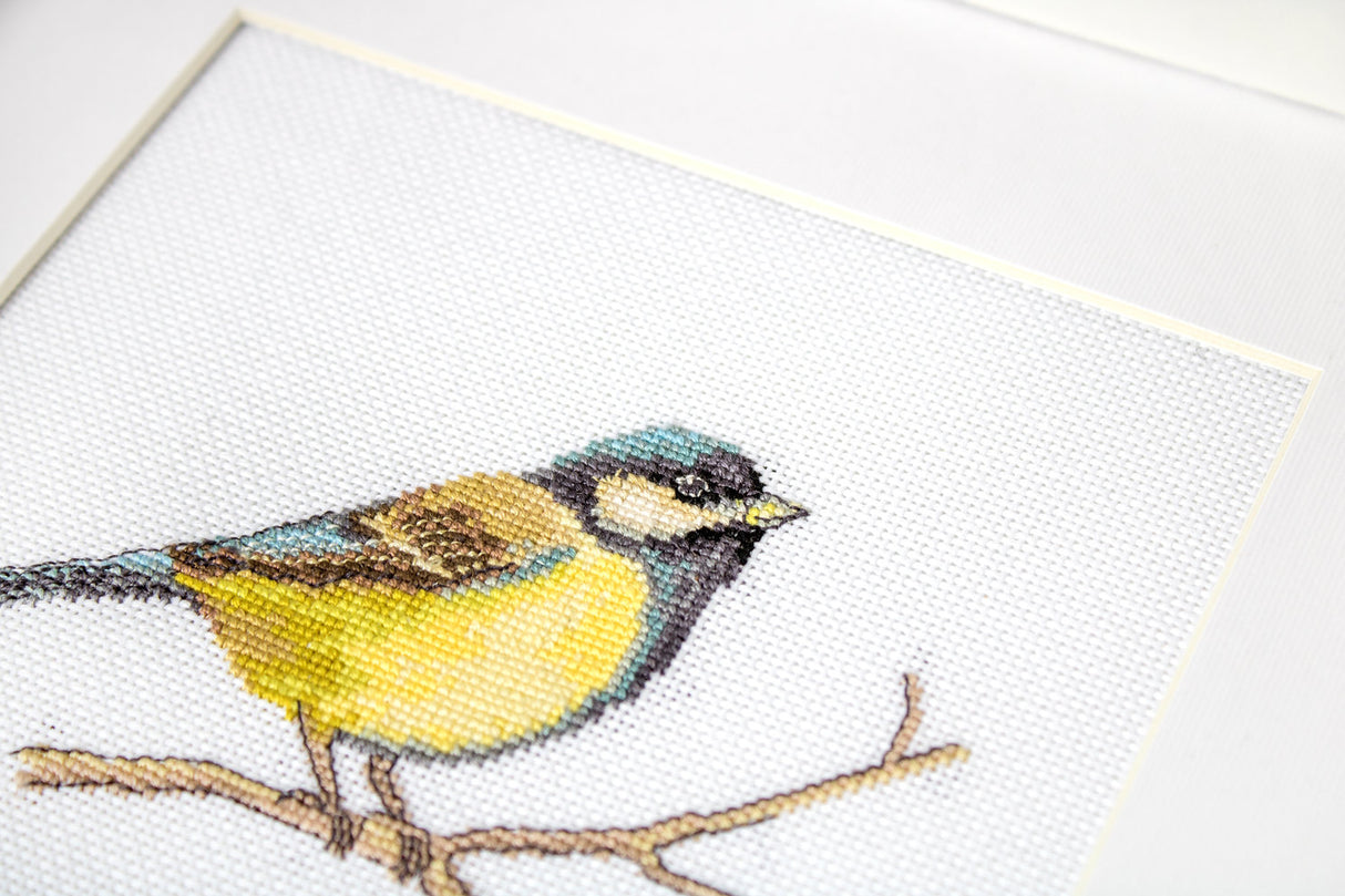 B1155 Great tit - Luca-S Cross Stitch Kit