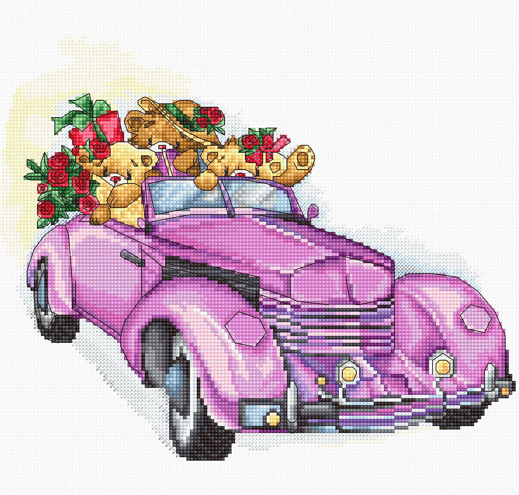 (Discontinued) B1172 Special day - Luca-S Cross Stitch Kit
