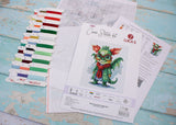 Kit de Punto de Cruz - The Elegant Dragon - B1407 Luca-S