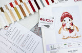 Kit de Punto de Cruz Luca-S - "Snow Magic" (B1418)