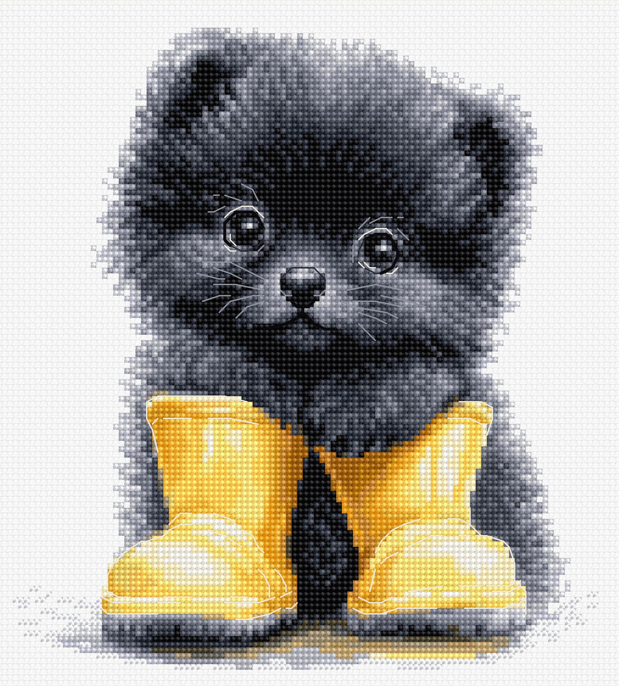 Luca-S Cross Stitch Kit – The Little Adventurer, B1420