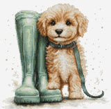 Luca-S Cross Stitch Kit – For a Walk, B1426