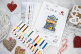 Luca-S B1430 – Bakery | Kit de punto de cruz con panadería navideña