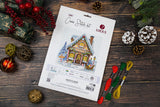 Kit de Punto de Cruz Luca-S – Santa’s Shop B1435