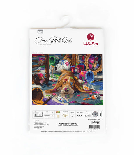 Kit au point de croix - Les couleurs de Picasso - B2421 Luca-S