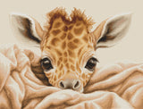 Kit de point de croix - Le bébé girafe - B2425 Luca-S
