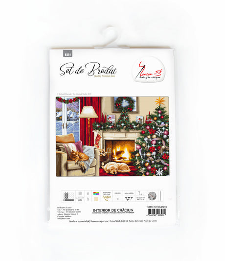 Kit de Punto de Cruz Interior de Navidad - B591 Luca-S