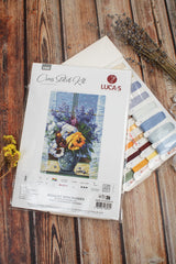 Cross Stitch Kit - Bouquet with Thoughts - B7030 Luca-S