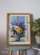 Cross Stitch Kit - Bouquet with Thoughts - B7030 Luca-S