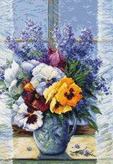 Cross Stitch Kit - Bouquet with Thoughts - B7030 Luca-S