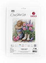 Luca-S cross stitch kit - Garden Decoration, B7036