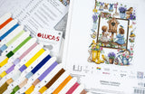 Luca-S Cross Stitch Kit – Spring Garden (B7047)