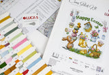 Kit de Punto de Cruz Luca-S - Happy Easter, B7048