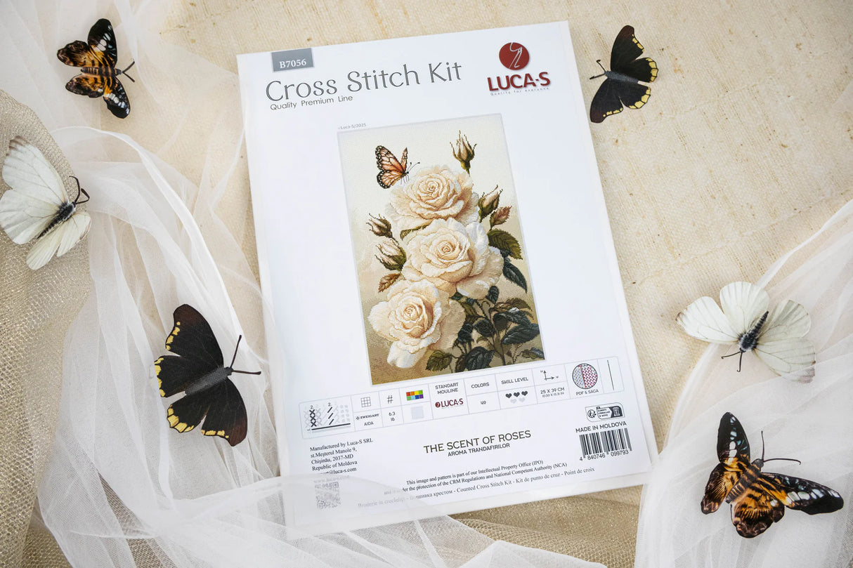 The Scent of Roses – Luca-S Cross Stitch Kit B7056