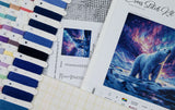 Kit de Punto de Cruz Luca-S - "The Northern Lights" (B712)
