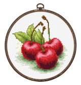 Cross Stitch Kit with Hoop Included - Luca-S Cherry Design, BC103