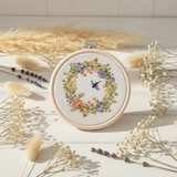 Kit punto de cruz Luca-S BC107 In the Harmony of Spring con bastidor