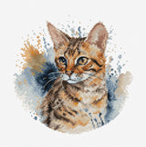 Cross Stitch Kit - The Bengal Cat - BC210 Luca-S