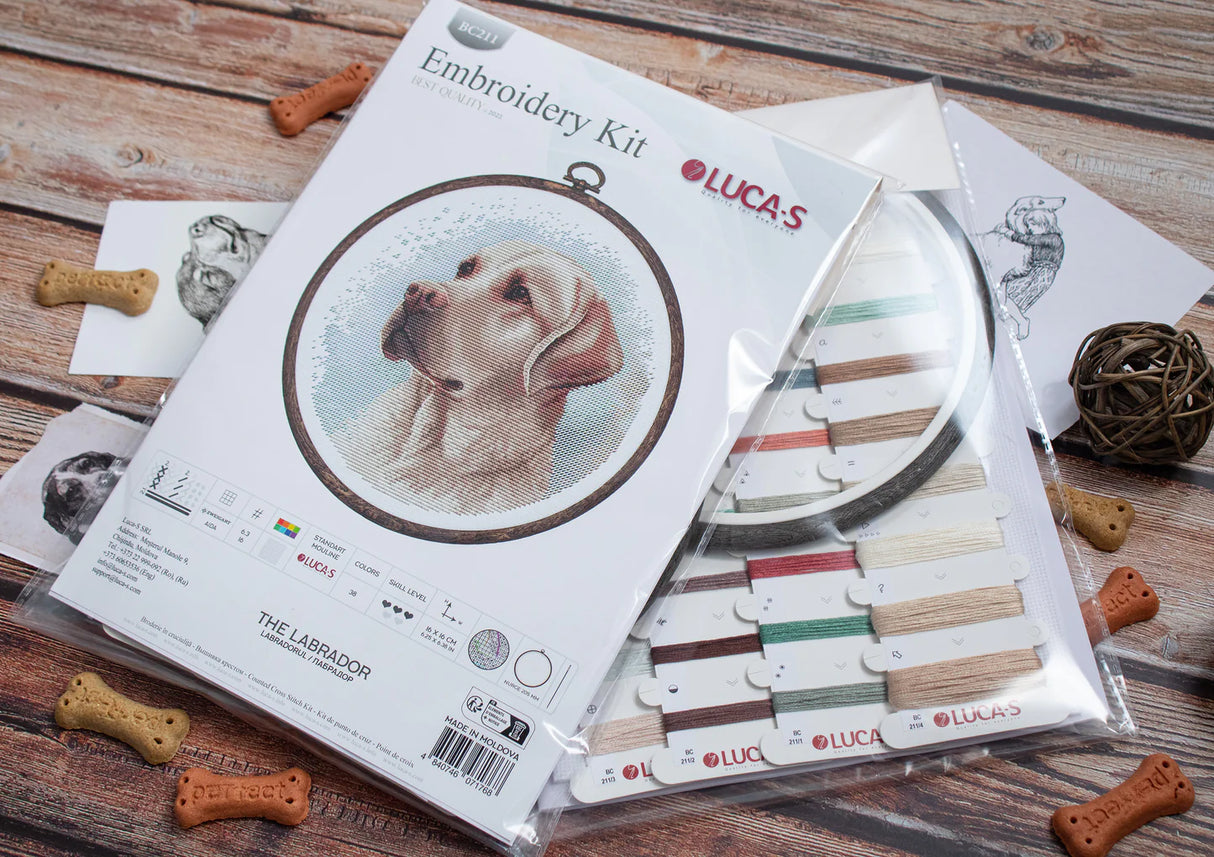 Cross Stitch Kit - The Labrador - BC211 Luca-S