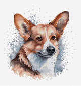 Cross Stitch Kit - Welsh Corgis - BC212 Luca-S