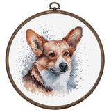 Cross Stitch Kit - Welsh Corgis - BC212 Luca-S