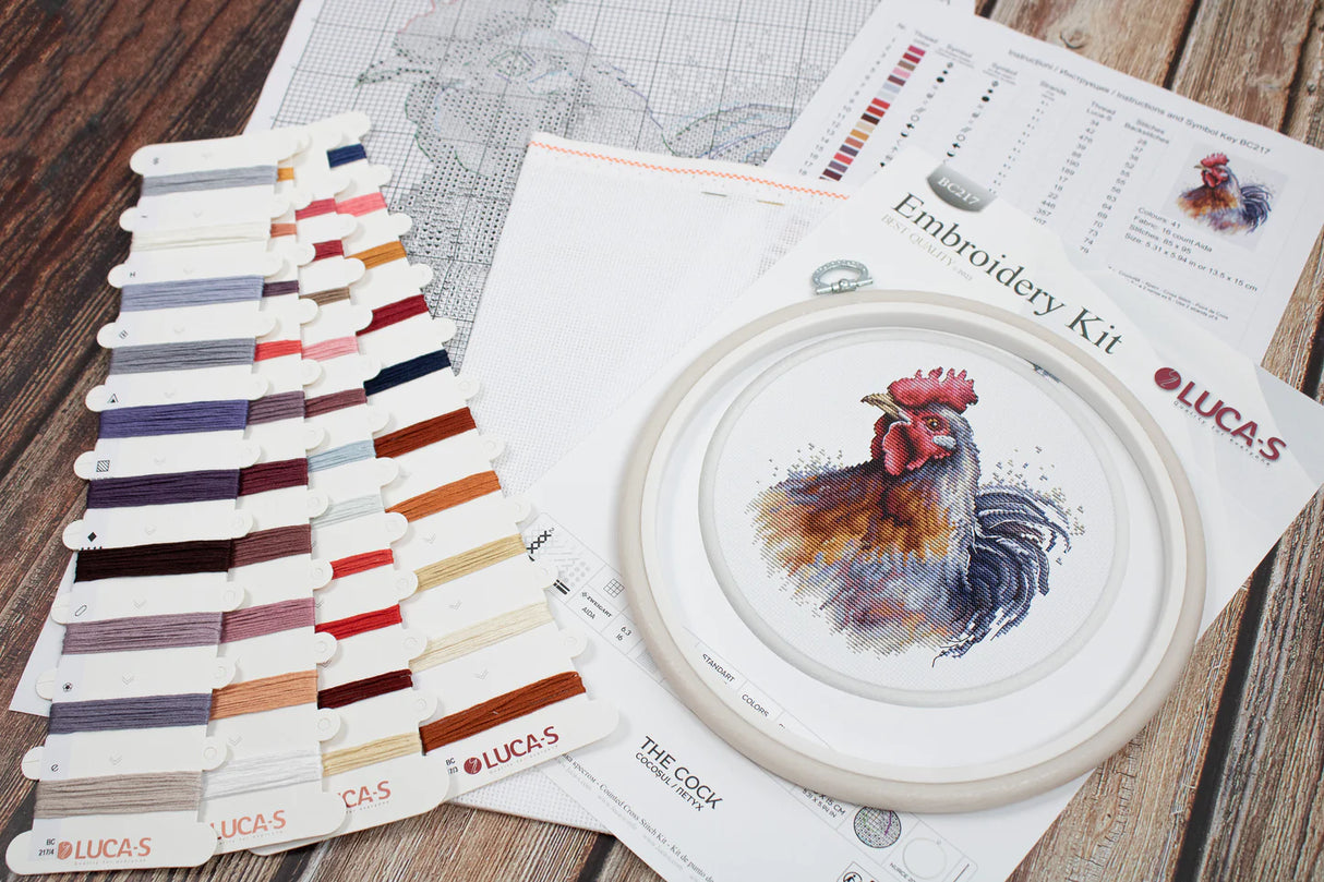 Cross Stitch Kit - El Gallo - BC217 Luca-S