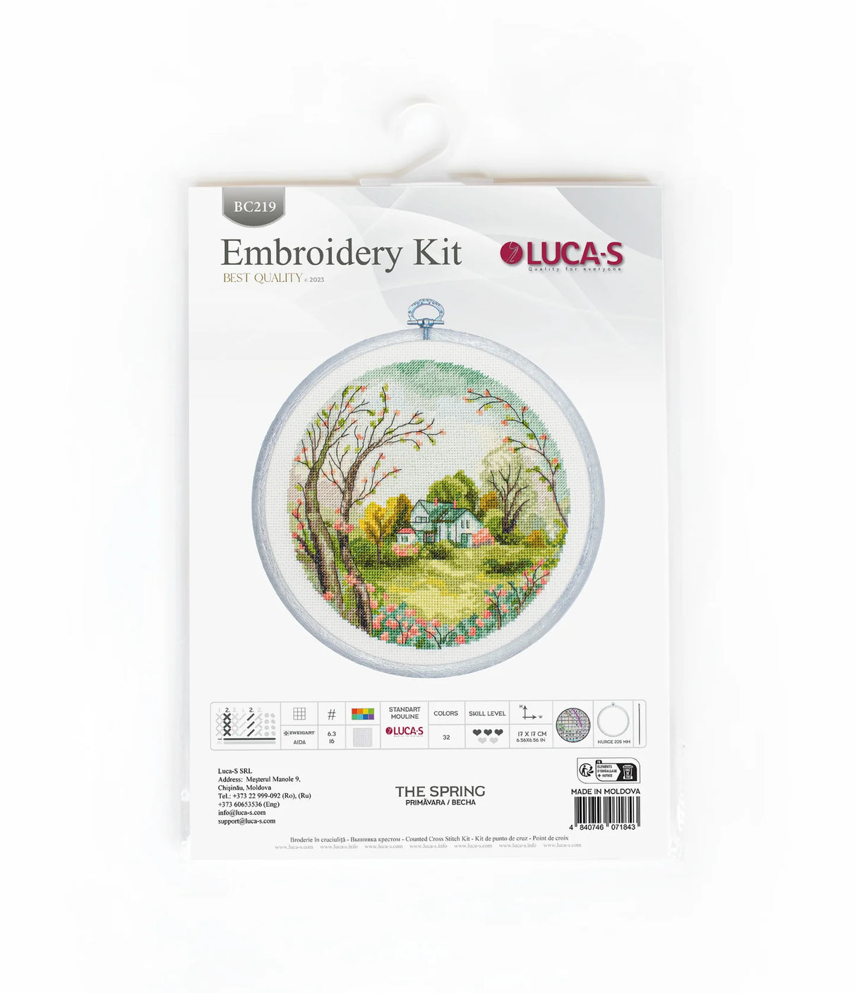 Cross Stitch Kit - The Spring - BC219 Luca-S