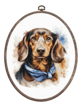 Cross Stitch Kit - The Dachshund - BC222 Luca-S