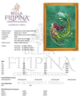 Enchantress of the Abyss - Bella Filipina - Cross stitch chart BF016
