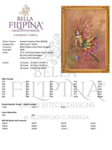 Autumn Equinox Pixie - Bella Filipina - Cross stitch chart BF019