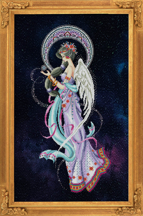 Mayari, Deity of the Moon - Bella Filipina - Cross stitch chart BF020