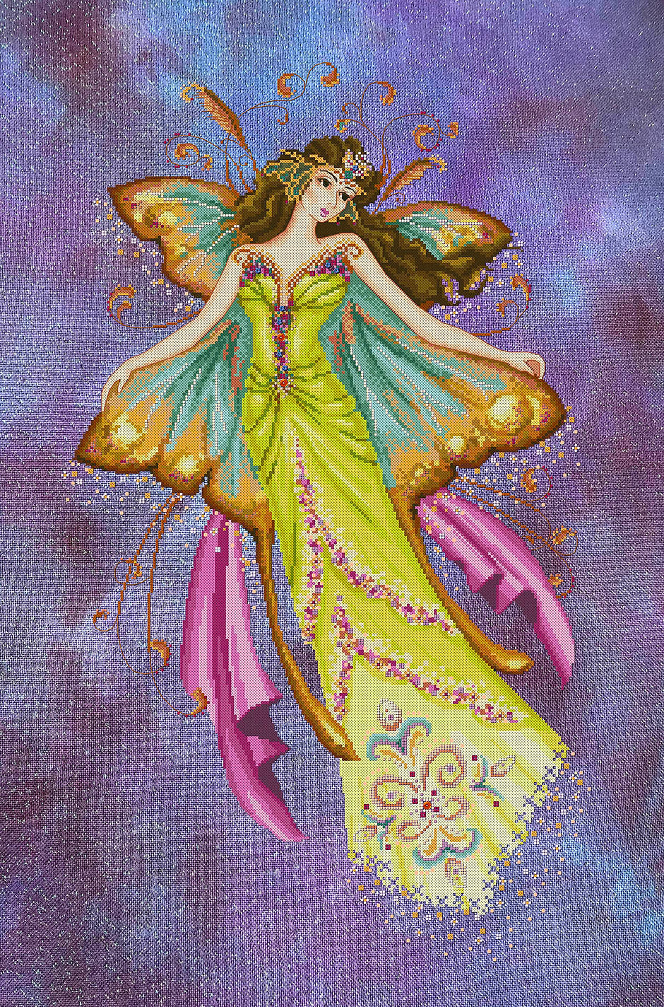 Ascent of the Moth Queen - Bella Filipina - Cross stitch chart BF028