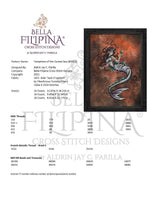 Temptress of the Cursed Sea - Bella Filipina - Cross stitch chart BF032