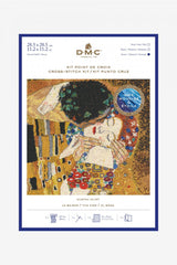 Kit de punto de cruz "El Beso" de Gustav Klimt - DMC BK1811