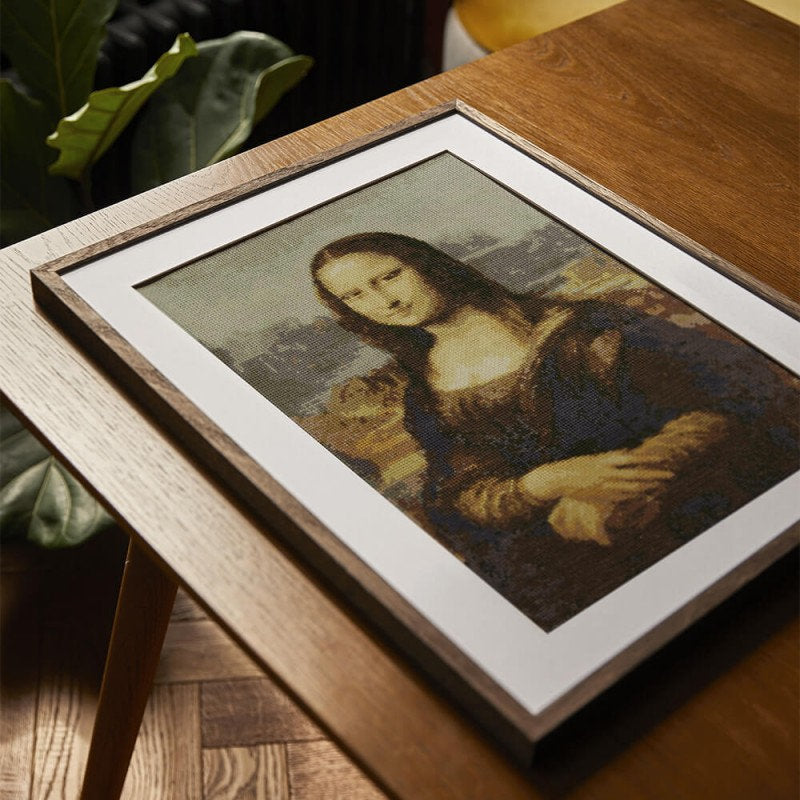 Kit au point de croix "Mona Lisa" - DMC BK1970/81